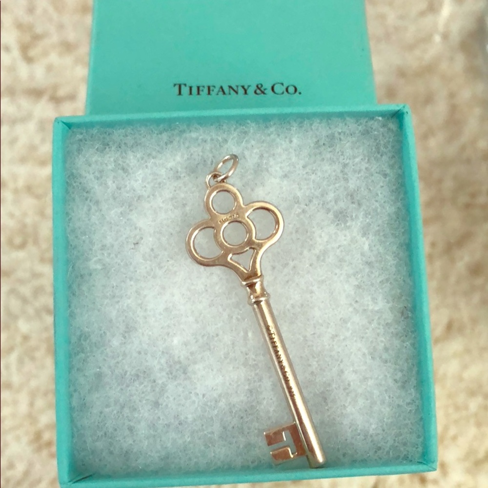 Tiffany & Co Key pendant.